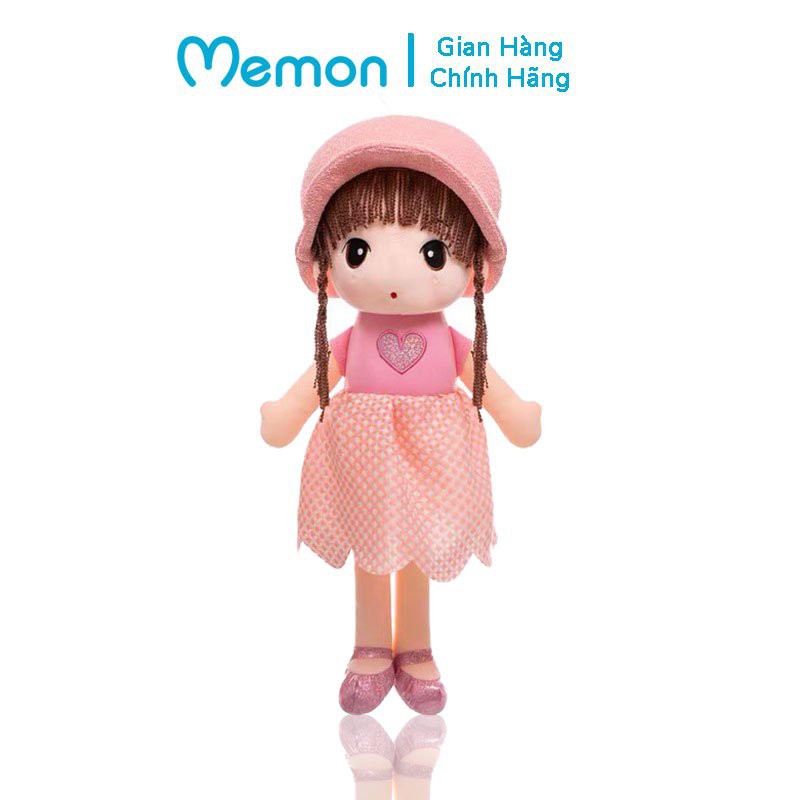 [Mã LIFE0503TOYS1 giảm 10% đơn 150k] [Mã LIFEM1 giảm 50k đơn 99k] Gấu Bông Búp Bê Váy Tim Cho Bé Cao Cấp Memon