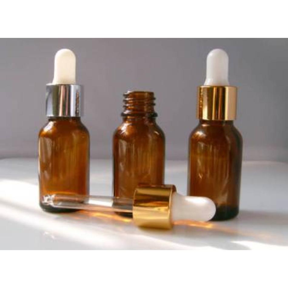 Chai thủy tinh nâu đầu bóp thường loại 10ml