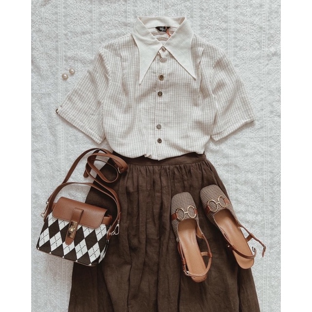 Túi xách vintage tiểu thư