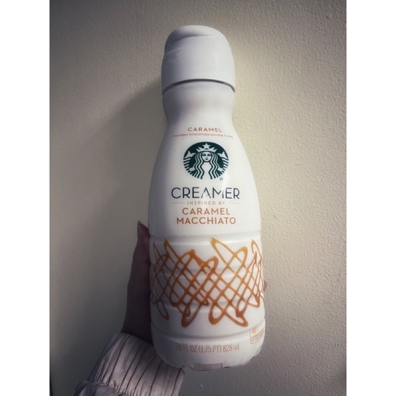 MẪU MỚI KEM SỮA LỎNG CARAMEL MACCHIATO STARBUCKS COFFEE CREAMER (828ML) Shopee Việt Nam