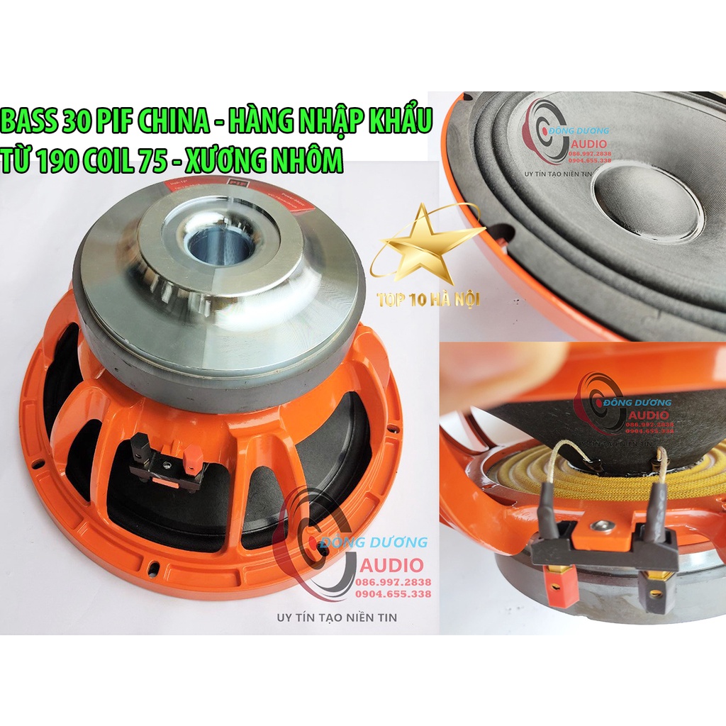 HÀNG CHÍNH HÃNG - BASS 30 PIF PRO SUND CHINA - TỪ 190 COIL 75 - ÂM THANH CHUẨN - GIÁ 1 CỦ