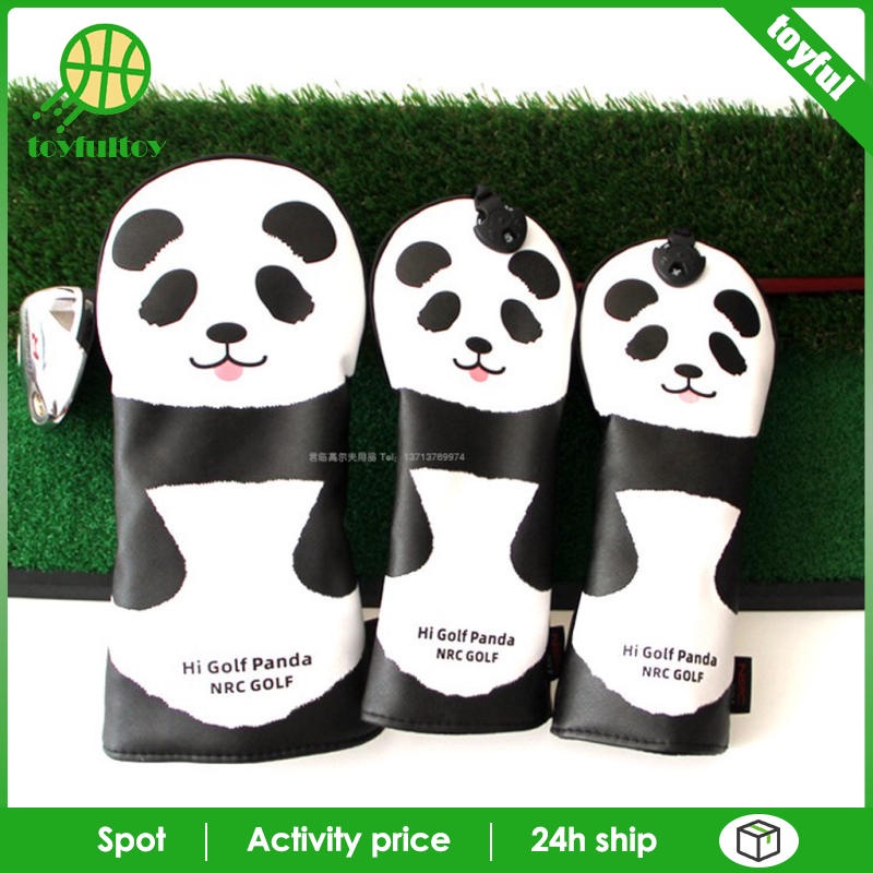Bộ 3 Vỏ Bọc Bảo Vệ Đầu Gậy Đánh Golf / Câu Lạc Bộ / Câu Lạc Bộ Gỗ Kèm Thẻ Số