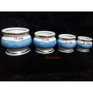 Lư hương đá xanh (4 size)