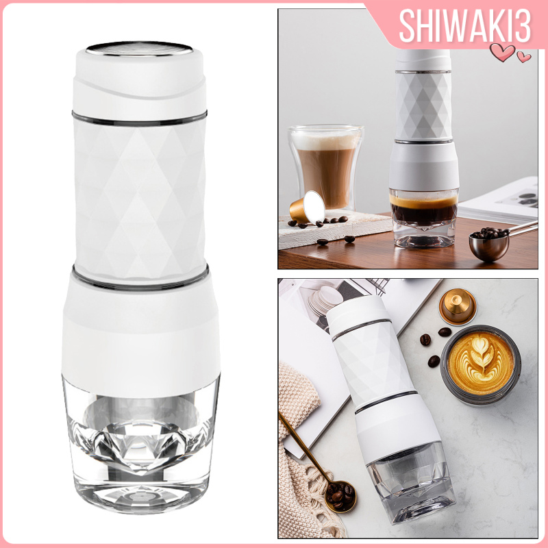 Máy Pha Cà Phê Espresso Mini Shiwaki3 120ml Kèm 18 Thanh Nén Chuyên Dụng