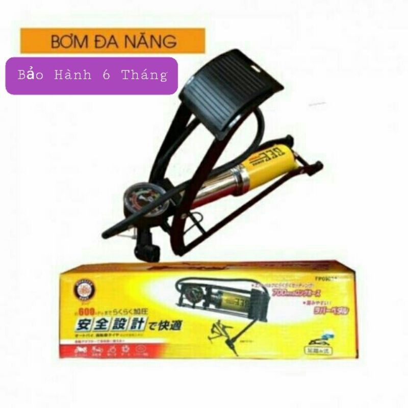 Bơm hơi đạp chân 1 xilanh hãng BEE