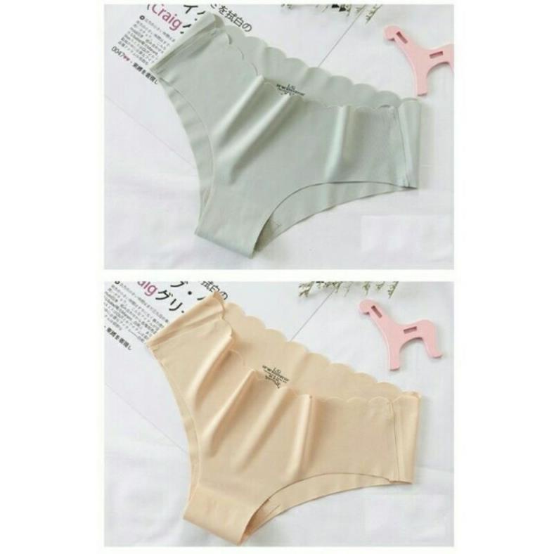 Quần Lót Đúc Su Không Đường May viền sóng 1033 - LADY