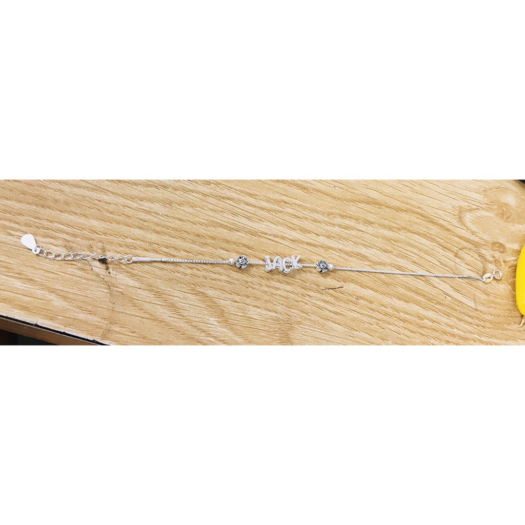 Lắc tay bạc JACK