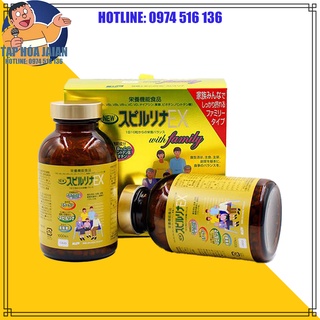 Tảo xoắn vàng cao cấp spirulina ex dic 1000 viên nhật bản