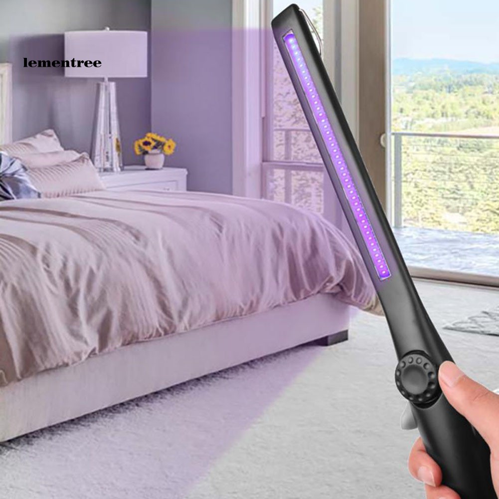 ✡WYB✡Ultraviolet Sterilizer Stick Lamp Mite Removal UV Disinfection USB 40LED Light