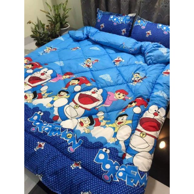 Bộ chăn phao ga gối poly