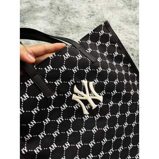 [Ảnh thật] Túi tote MLB NY Monogram - Hàng full tag