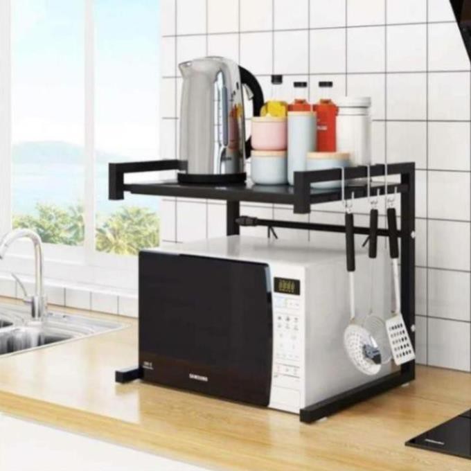 Kệ Để Lò Vi Sóng - Lò Nướng - Kệ Bếp Đa Năng Cao Cấp Chịu Lực 50kg (MSP KVS145)