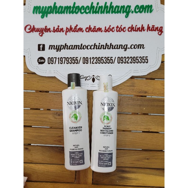 DẦU GỘI XẢ CHỐNG RỤNG, MỌC TÓC NIOXIN SỐ 2 HOẶC SỐ 4 300ML