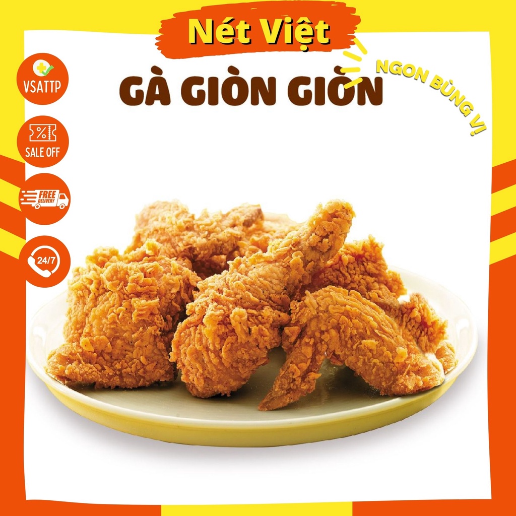 Cánh gà rán KFC, Cánh gà chiên giòn thương hiệu CP túi 400gr