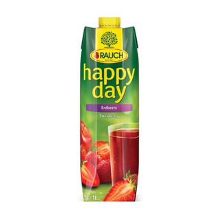 Nước ép dâu tây hiệu Rauch - Happy Day 1L