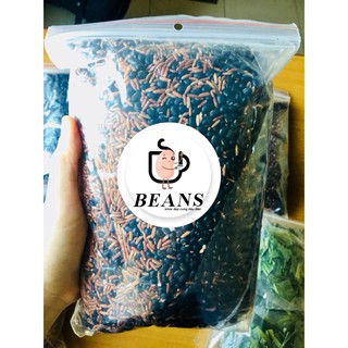 Trà đậu đen xanh lòng gạo lứt rang than hồng BEANS- 1 kg