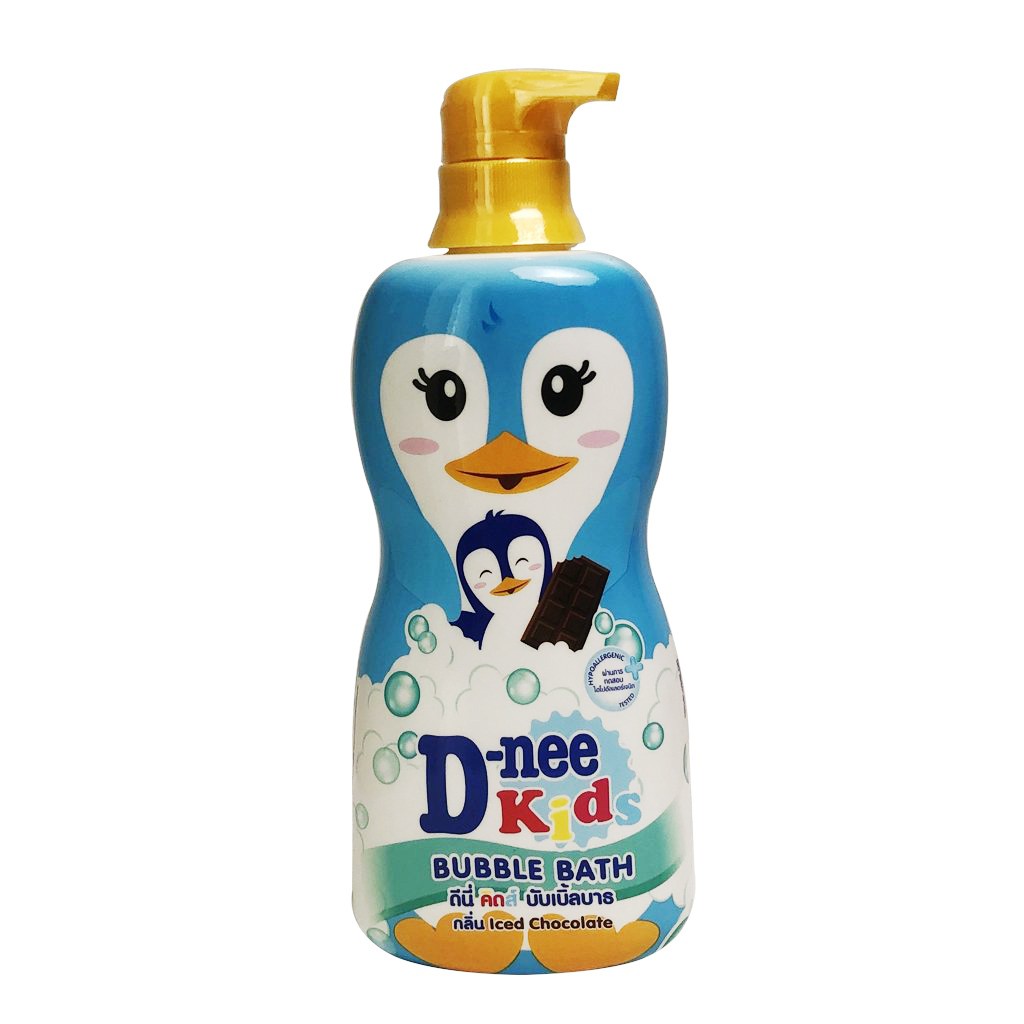 [CHÍNH HÃNG] Tắm Gội Cho Bé Dnee Kids Bubble Bath Iced Chocolate Hương Socola Thái Lan 400ml