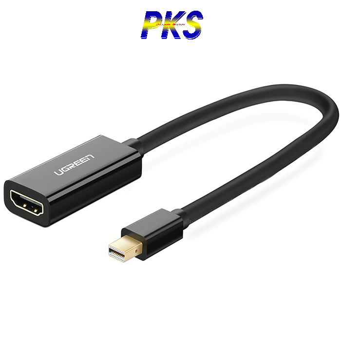 Cáp Mini DisplayPort to HDMI chính hãng Ugreen UG-10461 - Displayport to HDMI UG-10461