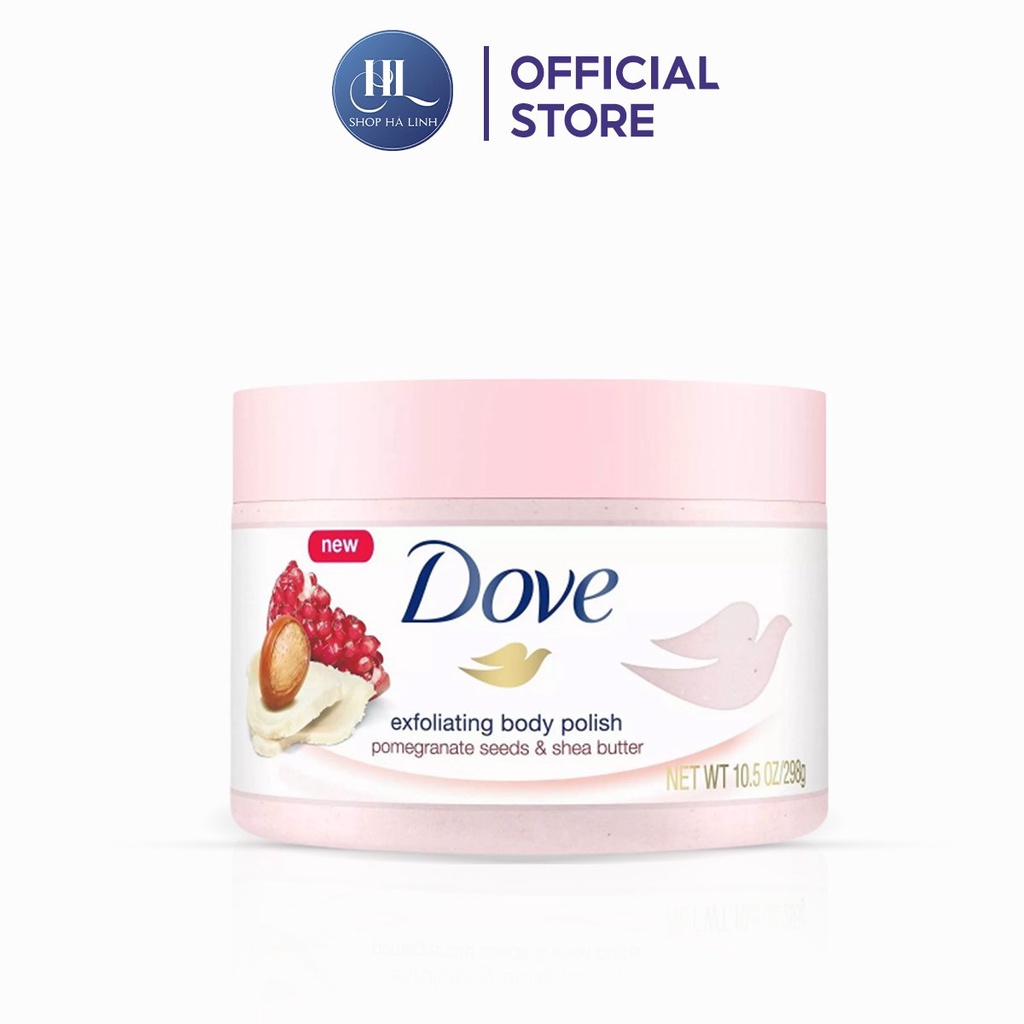 Tẩy da chết Dove Exfoliating Body Polish Đức 225ml