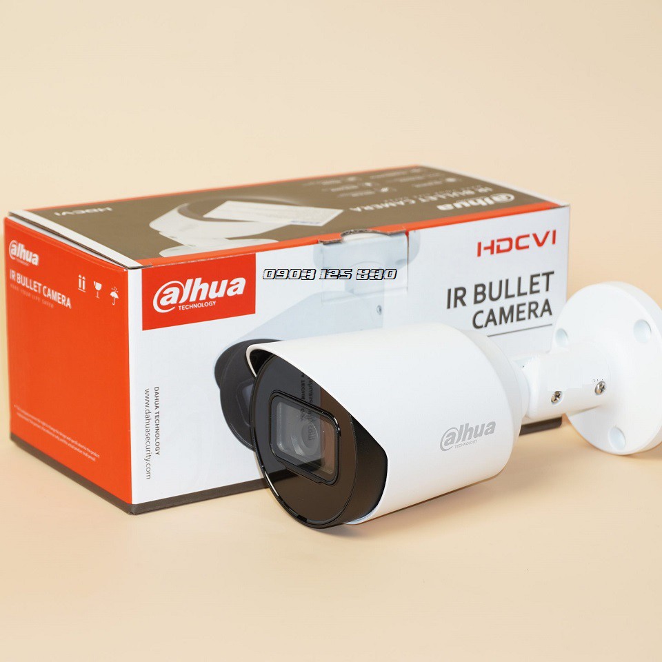 Camera HDCVI 2MP Dahua HAC-HFW1200TP-A-S5 - Tích hợp míc - Hàng chính hãng
