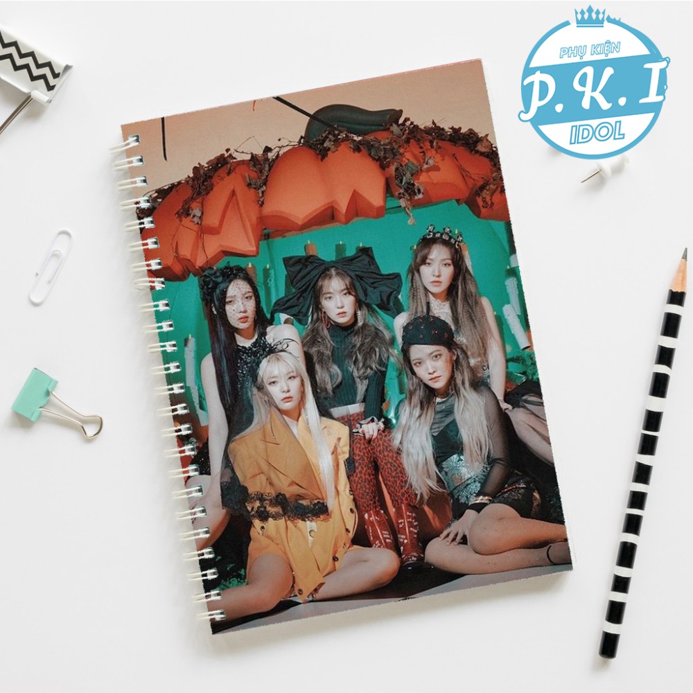 Sổ Còng Notebook In Hình Nhóm Nhạc Red Velvet Siêu Dễ Thương 2021 - QUÀ TẶNG K-POP