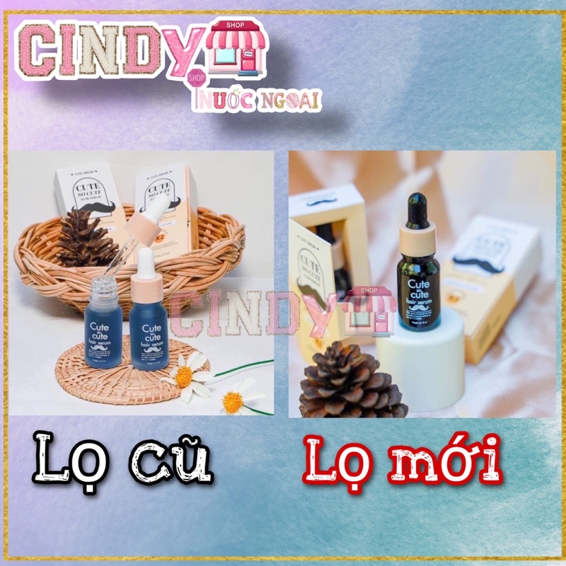 Cute so cute hair serum mọc râu lông may, lông ria , lông  mép .