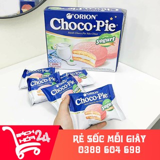 [Hộp 12 cái] Bánh CHOCOPIE Dâu sữa chua Hot Quận 10