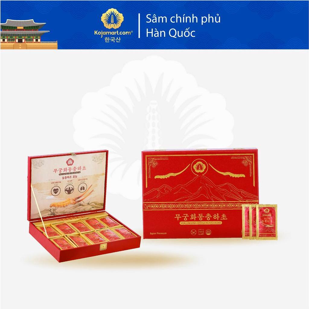 Tinh Chất Đông Trùng Hạ Thảo Hàn Quốc MUGUNGHWA Tăng Đề Kháng, Tăng Cường Sinh Lý Nam 60 gói x 30ml