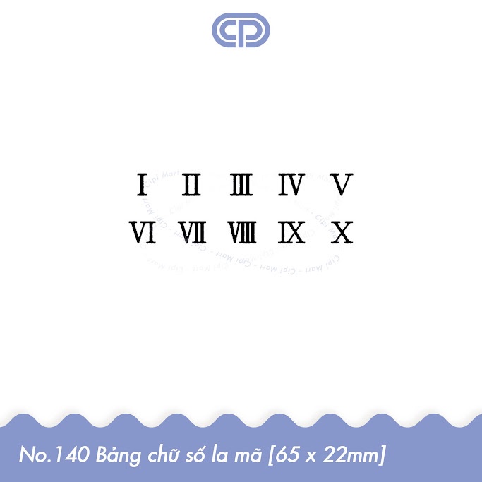 CIPI MART - Hình xăm tạm thời 15 NGÀY - chống nước, cọ xát 140