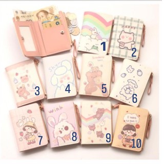 Cloe' ví gập ngắn cute c6719