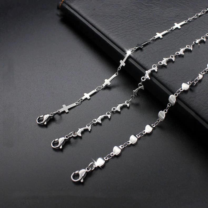 Dây chuyền titan thánh giá siêu phẩm D85 không đen không rỉ không phai LT59