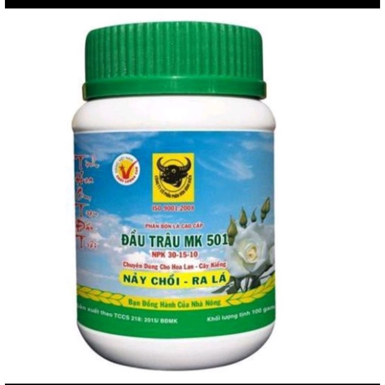 Phân bón NPK Đầu Trâu 501