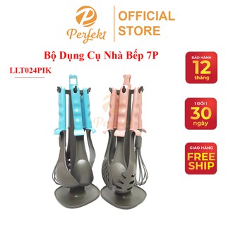 Bộ Dụng Cụ Nhà Bếp 7P Lock&Lock Chịu Nhiệt Tốt Hợp Vệ Sinh Ít Bám Dầu Mỡ