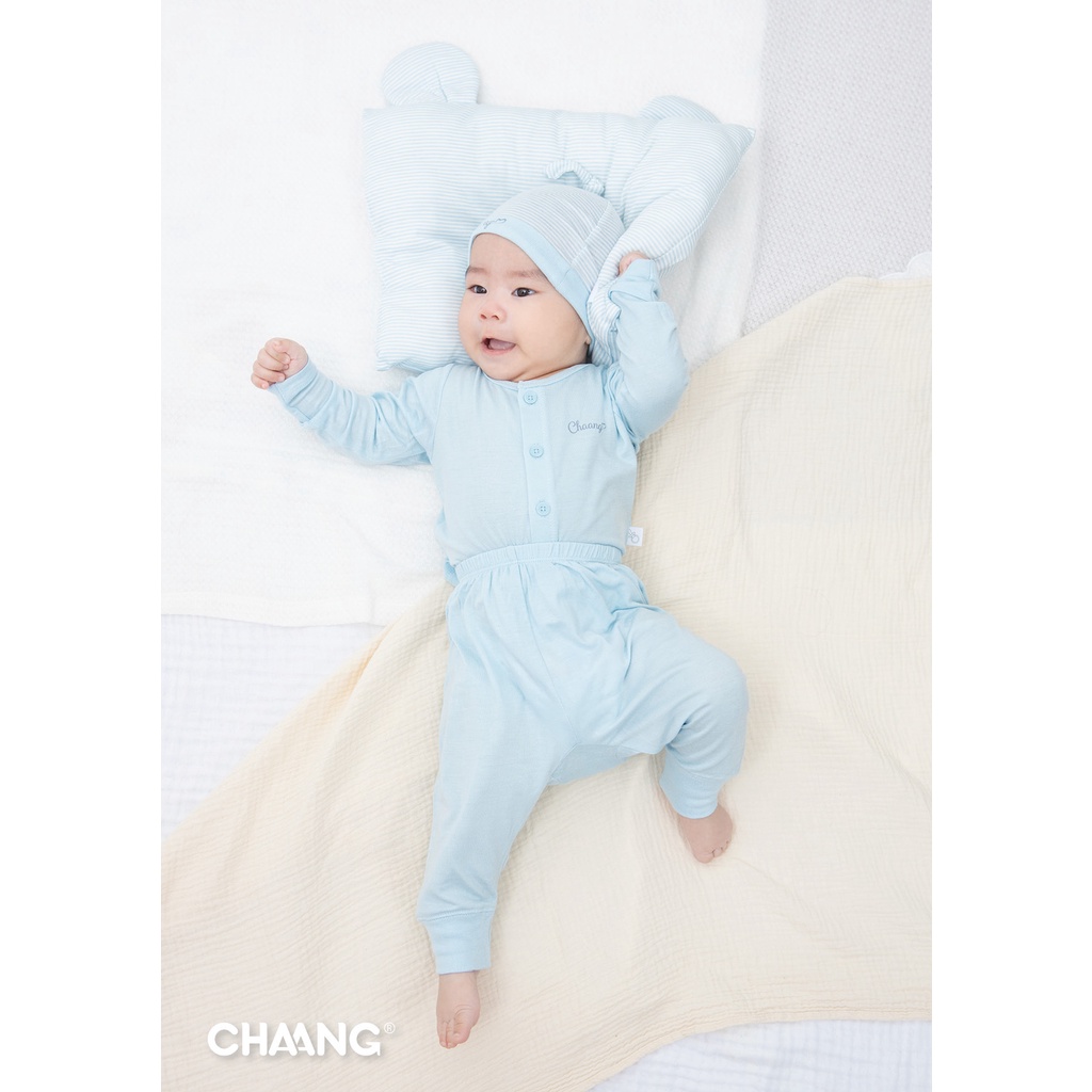 Chaang Bộ sơ sinh dài tay cúc giữa Dreamy