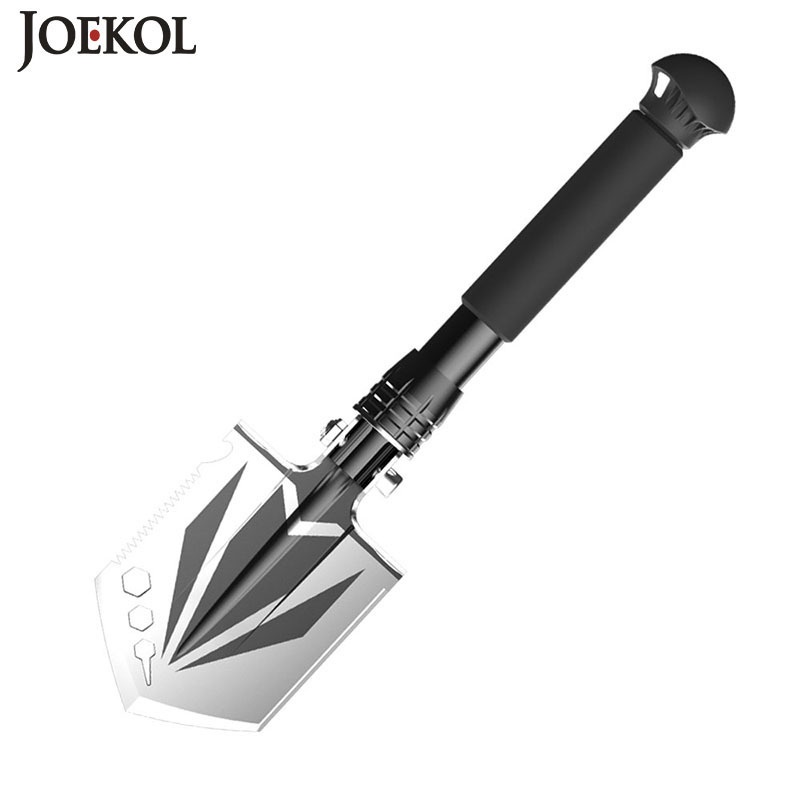 Xẻng Gấp Mini Bằng Thép Carbon Trọng Lượng Nhẹ Dùng Khi Đi Cắm Trại/Cạn Khẩn Cấp