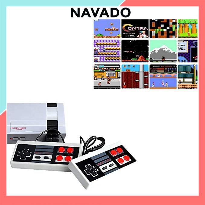 Máy chơi game NES 620 Game Truyền thống cổng AV tặng 2 tay cầm 4 phím