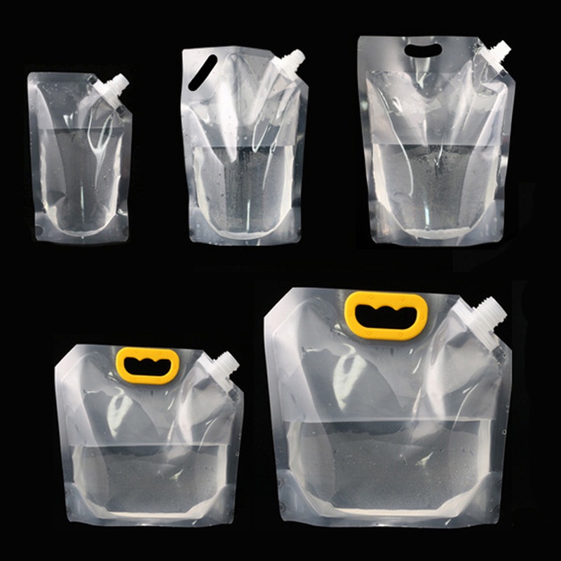 Túi Nhựa Trong Suốt Đựng Nước Trái Cây Tiện Dụng 200-2500ML DIY