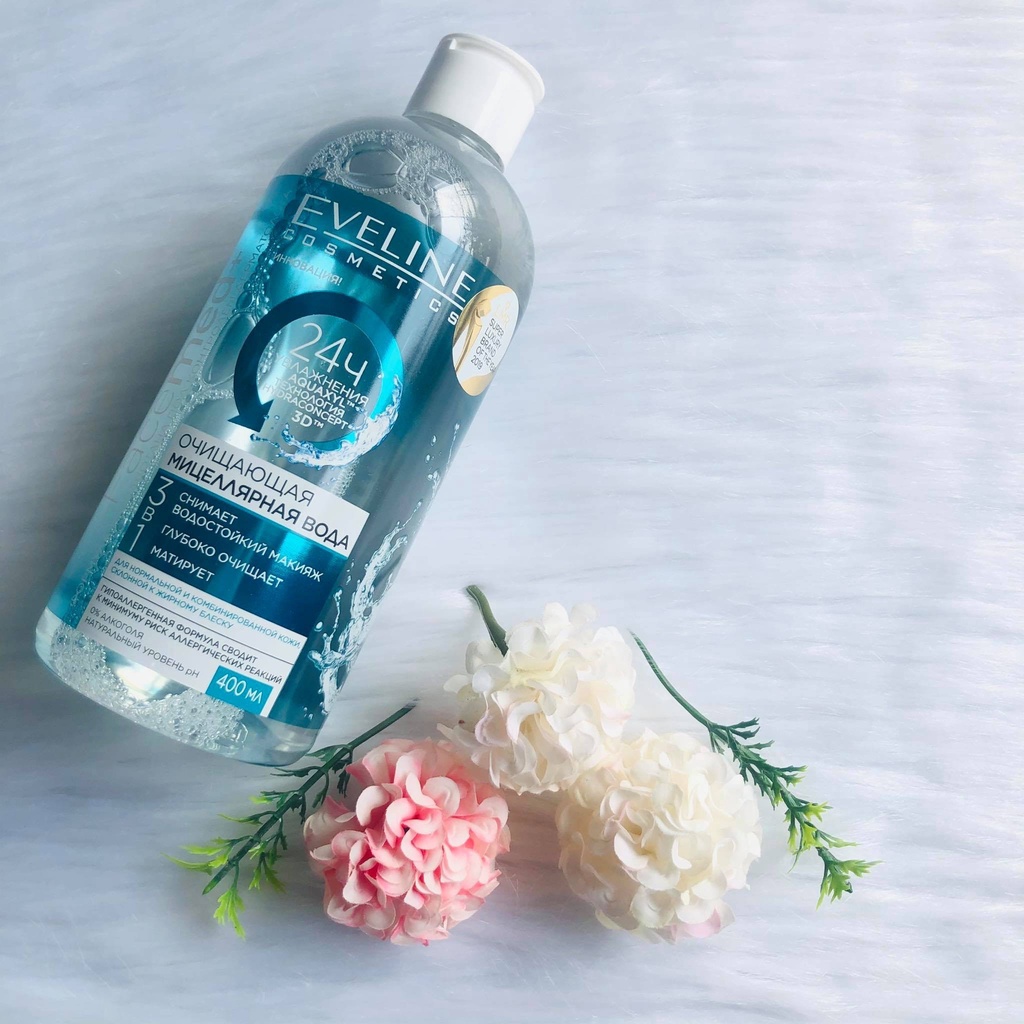 Nước Tẩy Trang Eveline Facemed+ Sạch Sâu 3 Tác Động 400ML