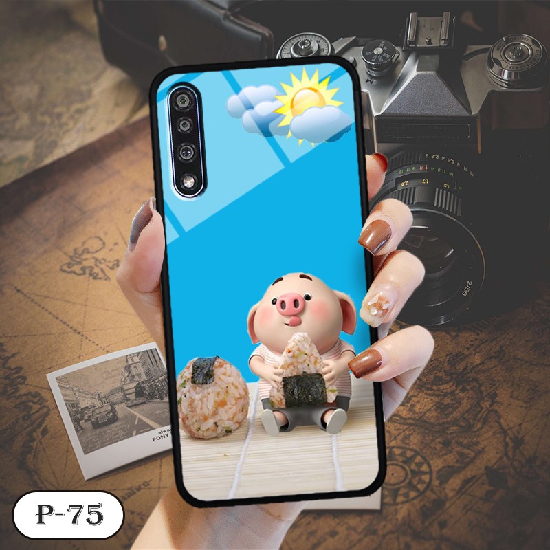 Ốp lưng kính 3D  Vsmart Live-cute