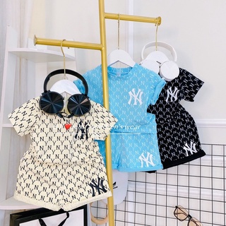Set bộ cotton ny mlb cho bé trai