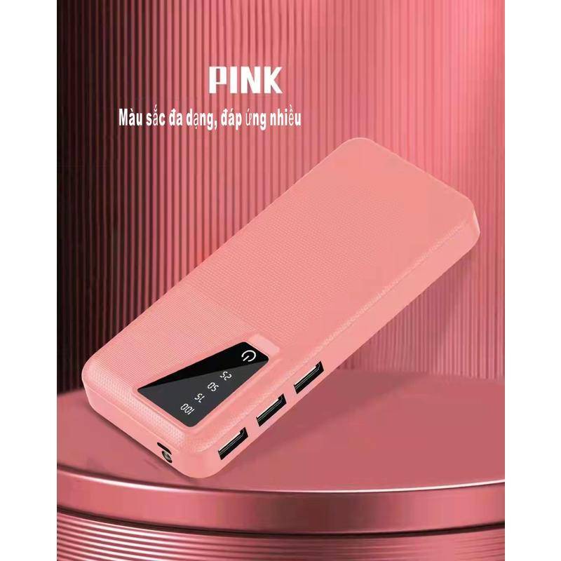 Pin sạc dự phòng  10000mAh Chính Hãng  Bipow Power Bank 3 Cổng sạc Cho iPhone iPad Switch Huawei Samsung Xiaomi OppoVivo