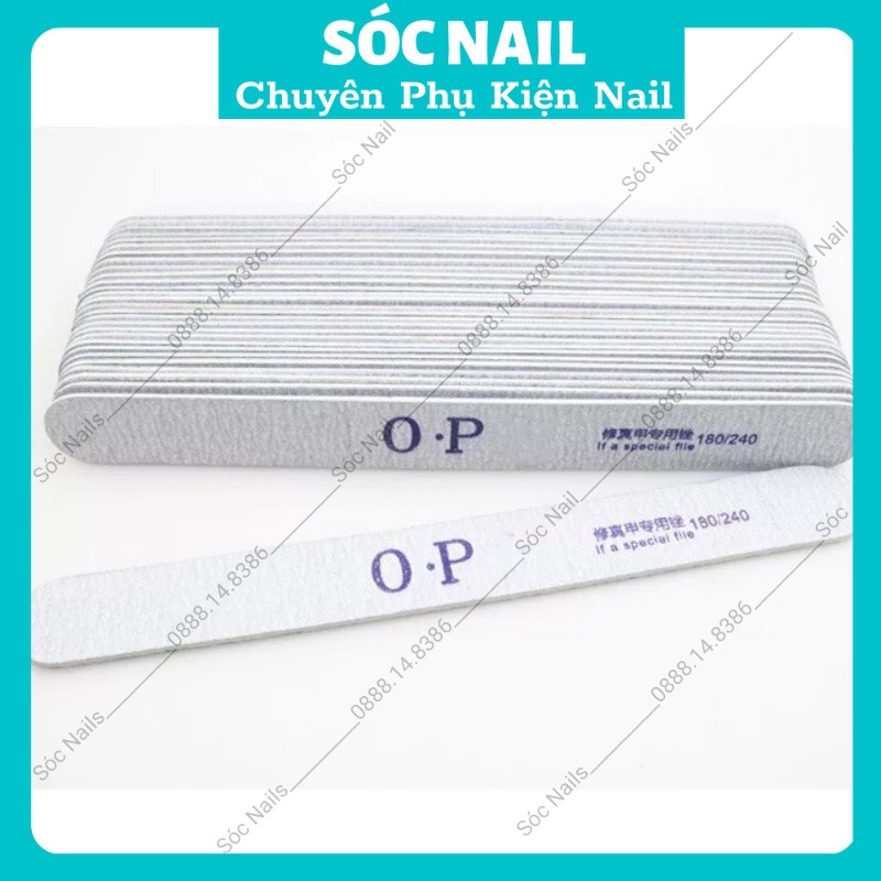 Dũa Nail Móng Tay OPI Loại Mỏng