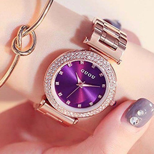 ĐỒNG HỒ NỮ GUOU ĐÍNH ĐÁ