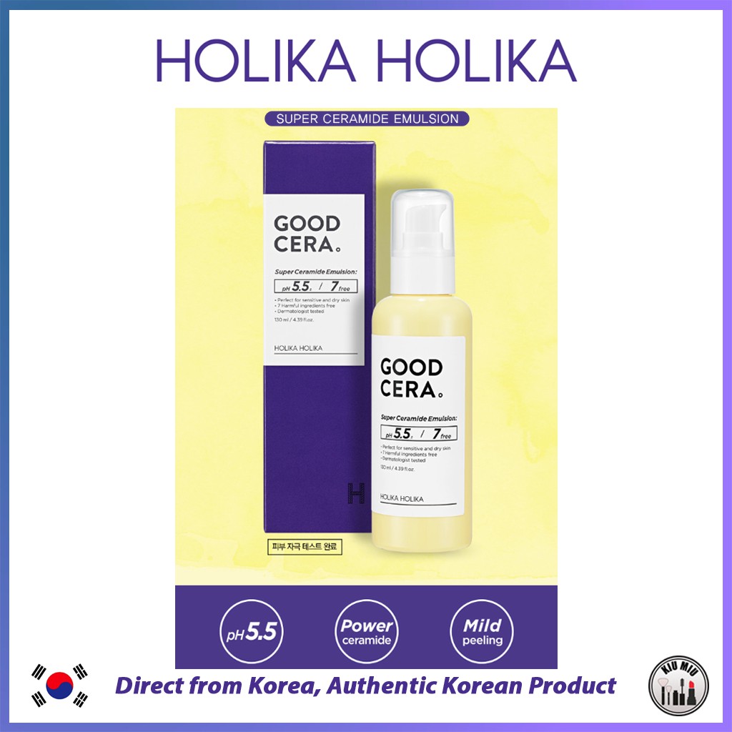 HOLIKA HOLIKA GOOD CERA Super Ceramide Emulsion 130ml *ORIGINAL KOREA*
