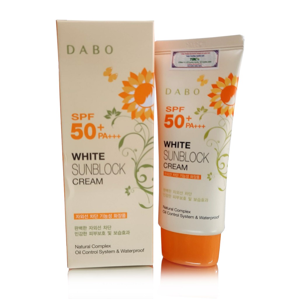 Kem chống nắng Dabo White Sunblock Cream 70ml