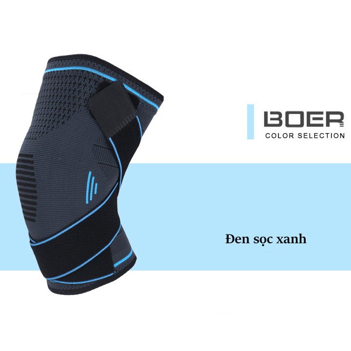 Đai hổ trợ đầu gối Boer 7721 (1 đôi)