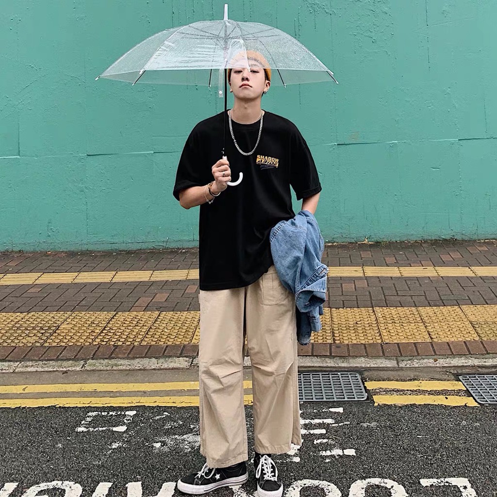 Áo Thun Tay Lỡ Unisex Form Rộng RVER Nam Nữ Phong Cách Ulzzang SOMO | BigBuy360 - bigbuy360.vn