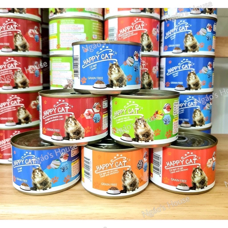 Pate Happy Cat dành cho mèo dạng thạch 160gram