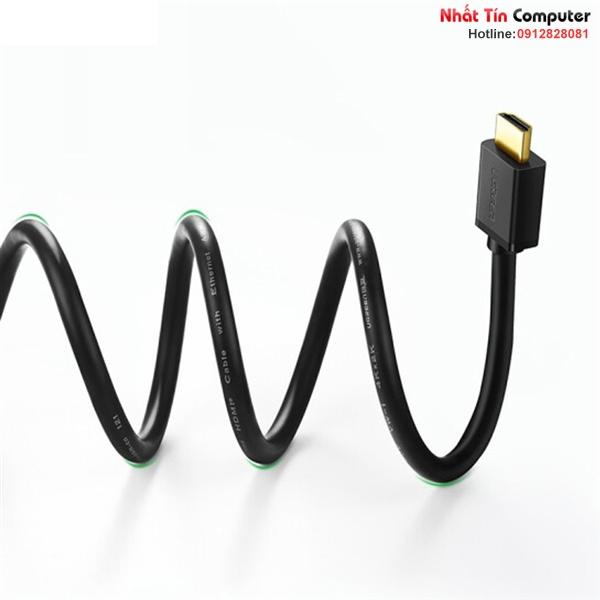 Cáp HDMI 1.4 dài 0,5M cao cấp hỗ trợ Ethernet + 4k2k Ugreen 30115 chính hãng