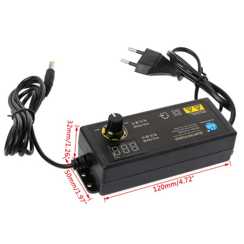 Rx Bộ Điều Chỉnh Điện Áp Dc5.5X2.1 / 2.5mm 60w 3-24v